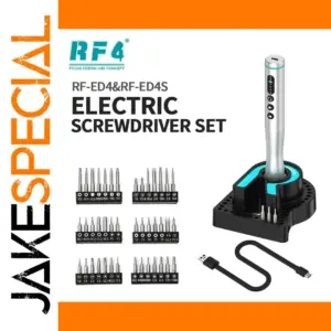 RF4 Electric Screwdriver Kit with 42 Bits
