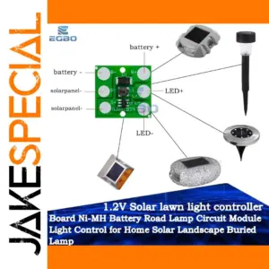 Solar Lawn Light Controller Module 1.2V Ni-MH Compatibility