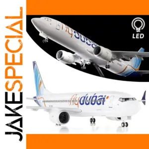 Dubai B737 Max 47cm Diecast Resin Model