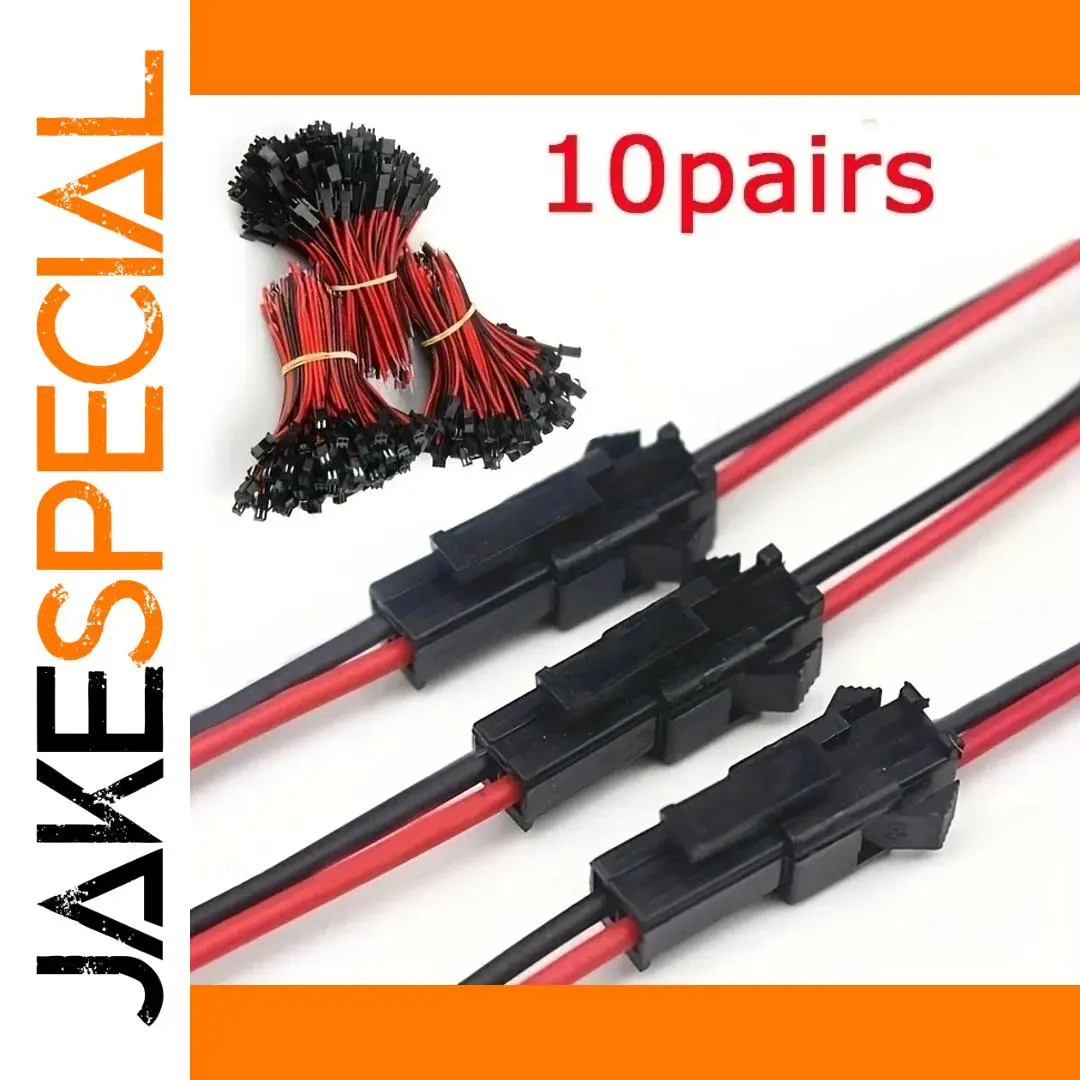 Male-to-Female Wire Connector Set for LEDs 1 Male-to-Female Wire Connector Set for LEDs