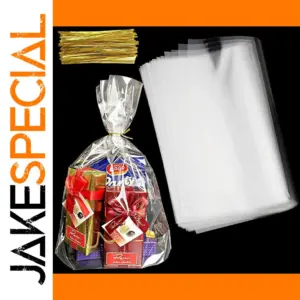 Transparent Gift & Candy Packaging Bags Set