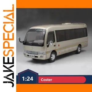 Gold-Color 1:24 Diecast Passenger Car Model