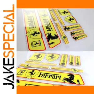 Ferrari Prancing Horse Car Decals Set