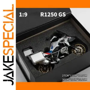 BMW R1250 GS 1:9 Diecast Motorcycle Model