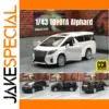 1/43 Toyota Alphard Diecast Model Replica