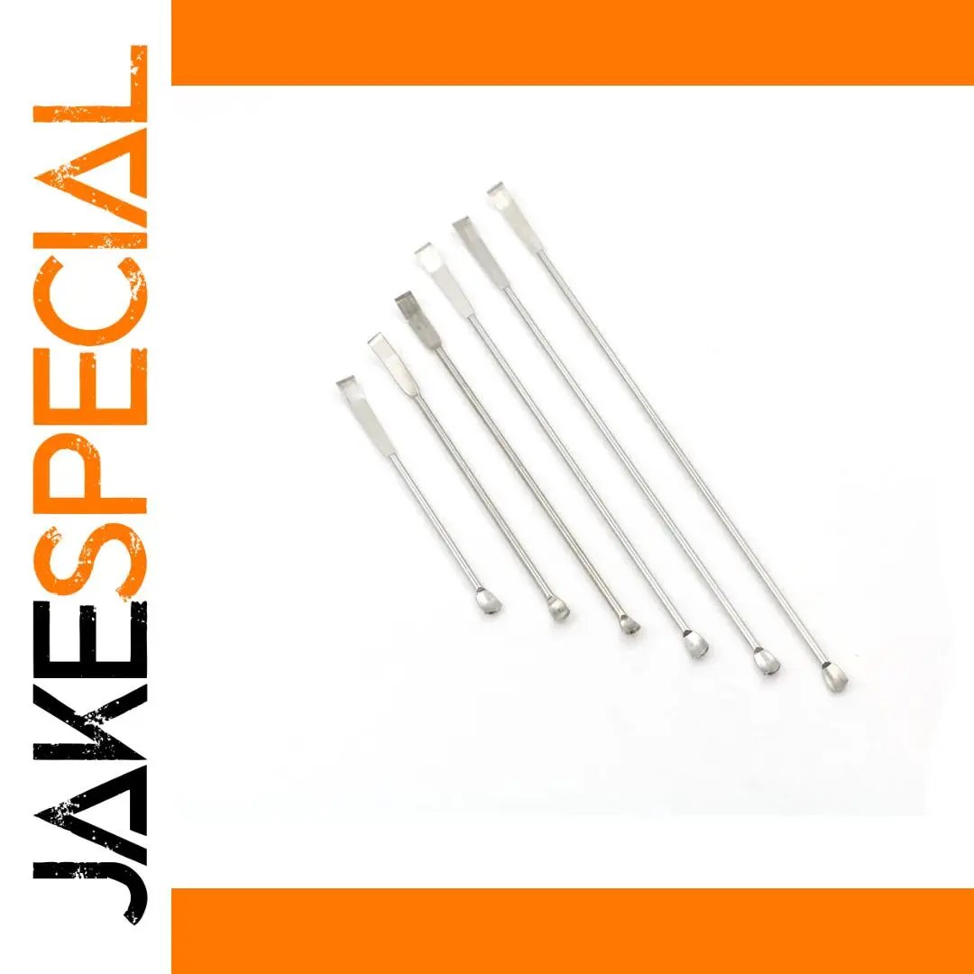 Stainless Steel Micro Spatula Set for Labs 1 Stainless Steel Micro Spatula Set for Labs