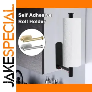 Wall-Mounted Stainless Steel Toilet Paper Holder