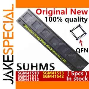 Set of 5 QFN-24 Drive ICs for Electronic Projects