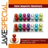 Vibrant 10-Piece Neodymium Magnet Set