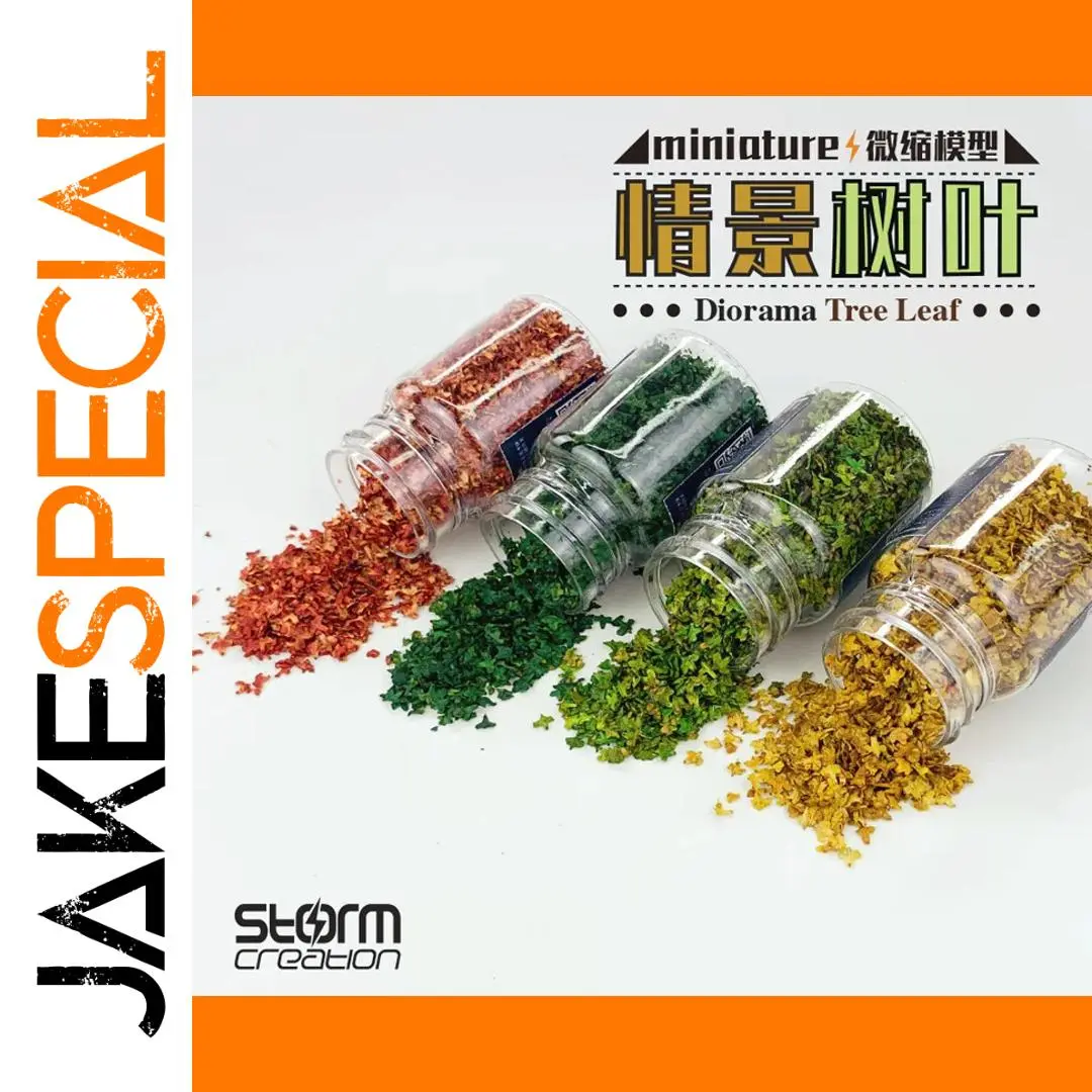 Vibrant Resin Leaf Model for Dioramas 1 Vibrant Resin Leaf Model for Dioramas