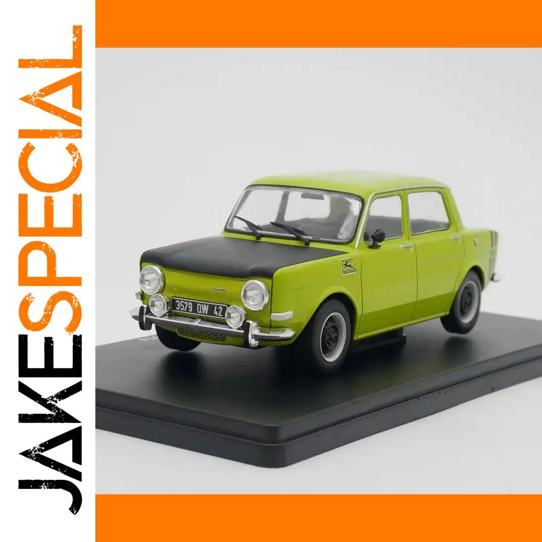 Vintage 1974 Simca 1000 Rallye Diecast Model 1 Vintage 1974 Simca 1000 Rallye Diecast Model