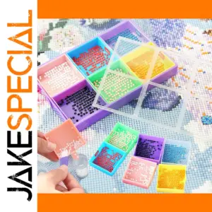 Vibrant Diamond Painting Tray Set for Crafts