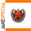 Vintage Soviet Star Enamel Pin Brooch