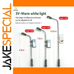 Miniature LED Lamps for Models 10-Pack