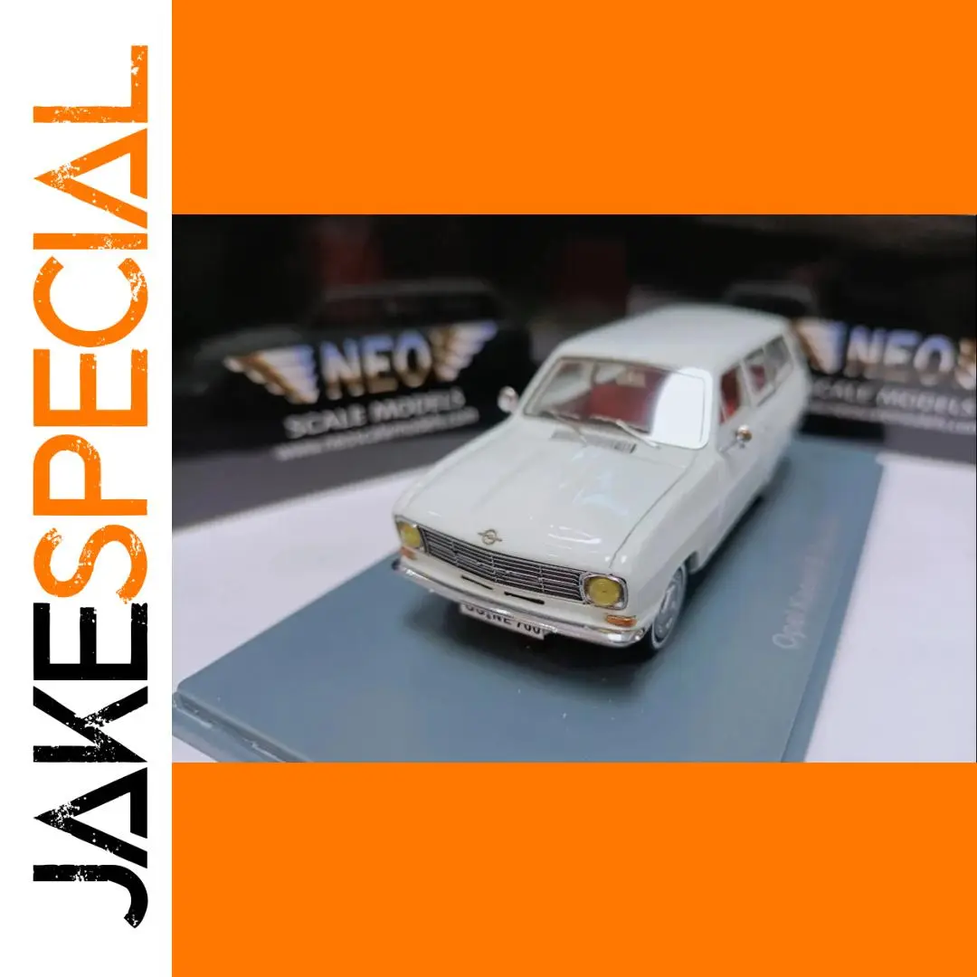 Vintage 1971 Opel Kadett B Caravan Diecast Model 1 Vintage 1971 Opel Kadett B Caravan Diecast Model