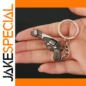Valorant Geometric Pistol Keychain for Men