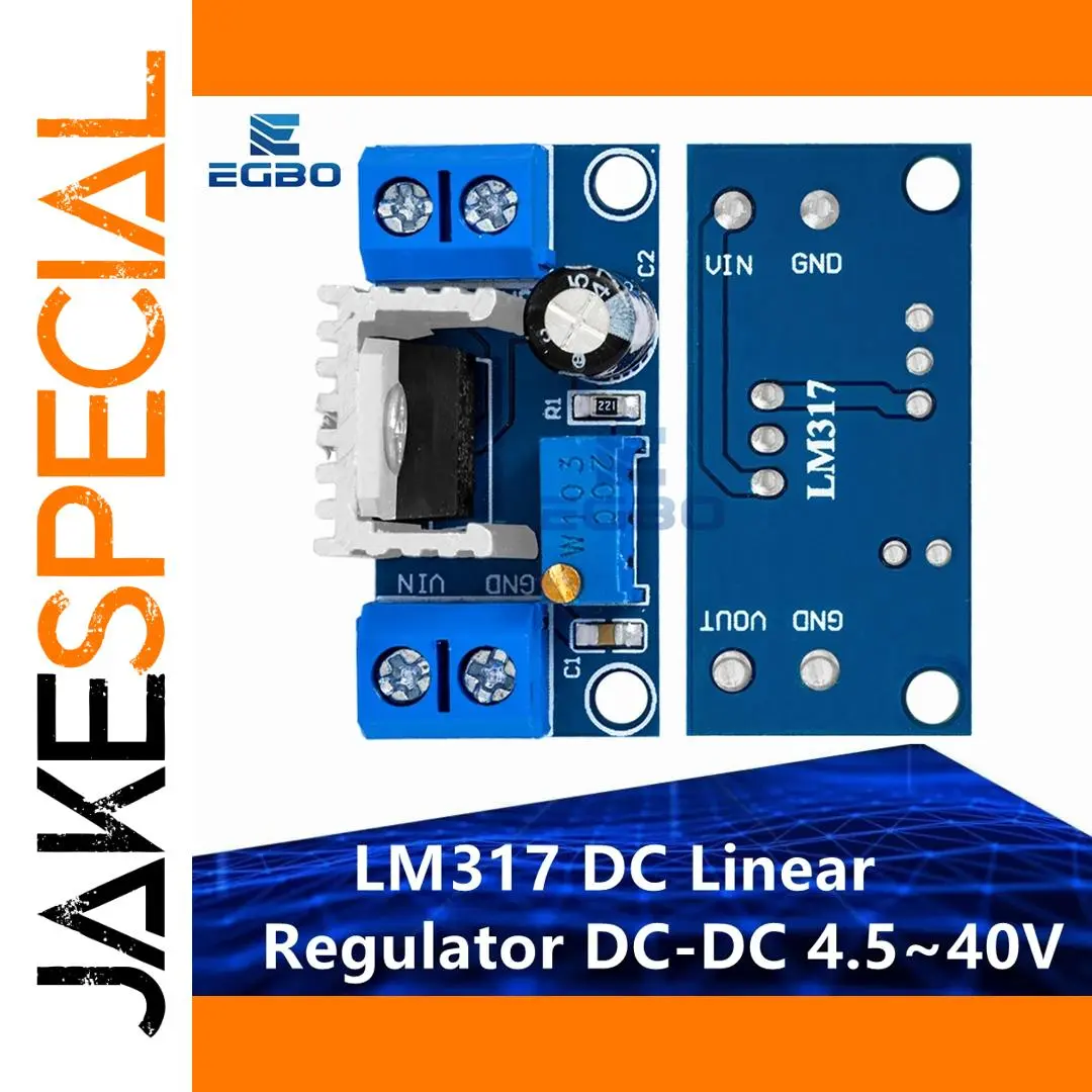 Adjustable LM317 Voltage Regulator Module 1 Adjustable LM317 Voltage Regulator Module