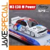 BMW M3 E30 M Power Die-Cast Model 1:64 Scale