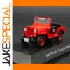 Vintage Red Jeep Willys Model for Collectors