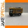 Vibrant Yellow City Garbage Truck Model