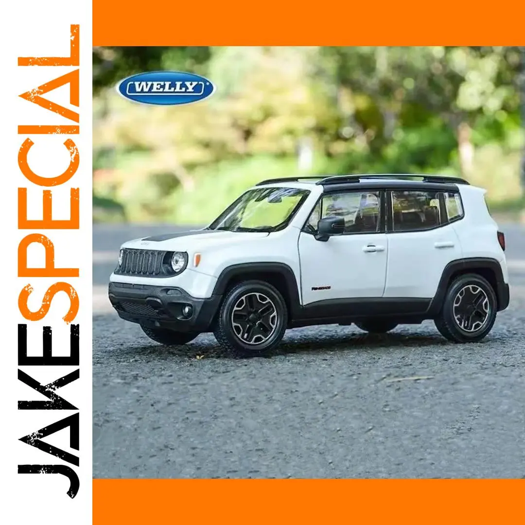 1:24 Jeep Renegade Trailhawk Diecast Model 1 1:24 Jeep Renegade Trailhawk Diecast Model