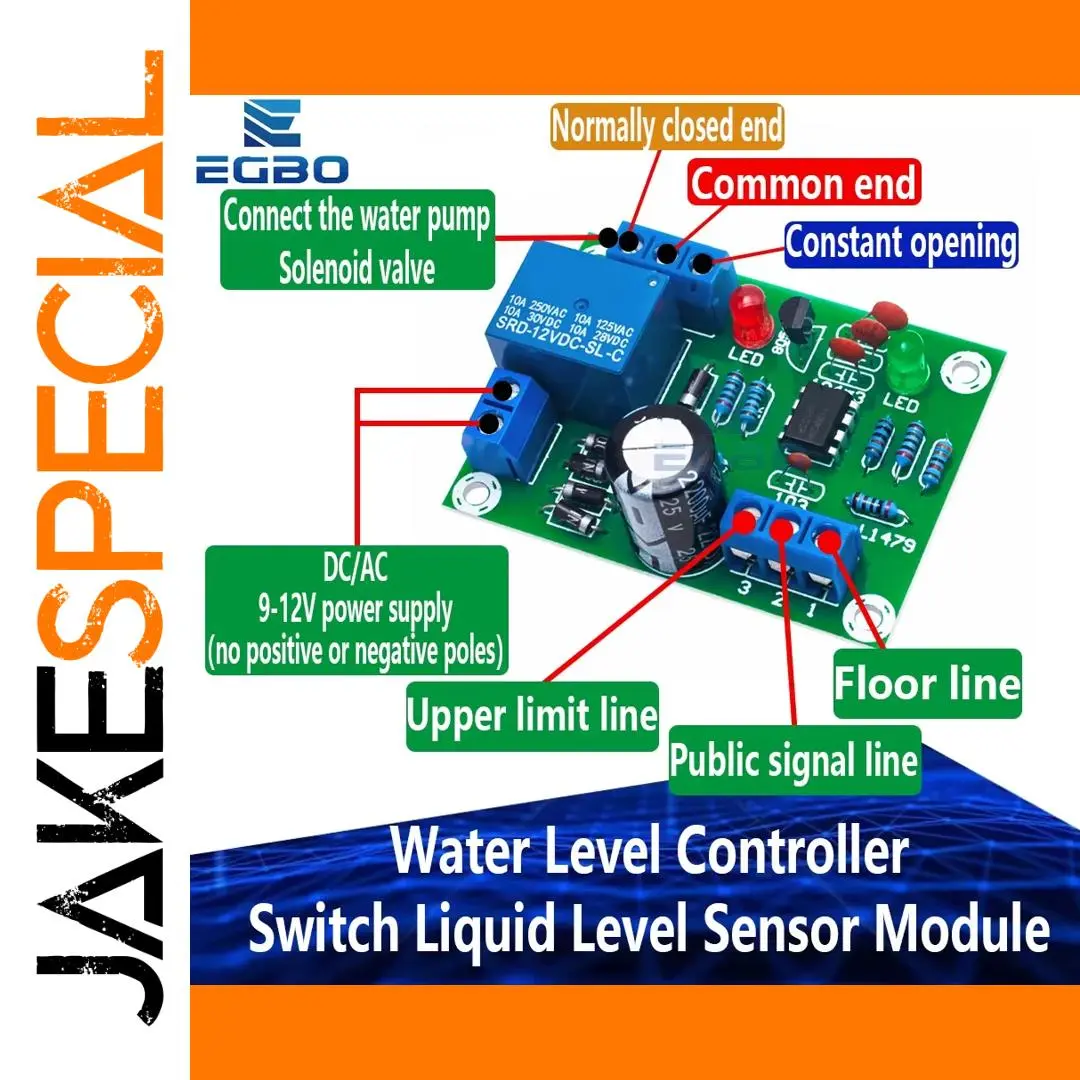 Water Level Controller Module with Liquid Sensor 1 Water Level Controller Module with Liquid Sensor