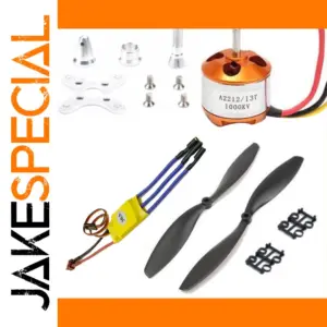 High-Performance 2212 1000KV Brushless RC Motor Kit