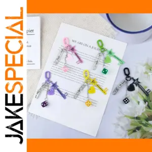 Colorful Zinc Alloy Keychains for Bags and Keys