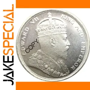 Edward VII 1904 Malaysia Replica Item