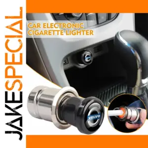 Silver Car Cigarette Lighter Adapter