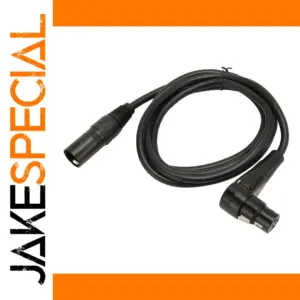 4.9-Foot XLR Microphone Cable for Professional Audio