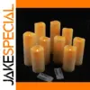 Set of Waterproof Flameless LED Candles (12 or 24)