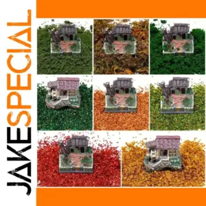 Miniature Seasonal Leaves Set for Dioramas