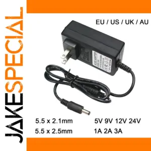 Universal Adjustable Power Adapter for Electronics