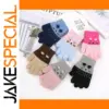 Kids' Winter Animal Face Gloves, 3-13 Years