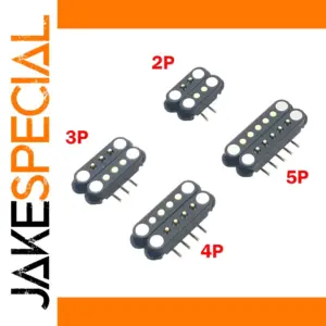 DC Magnetic Pogo Pin Connector 2-5 Pins