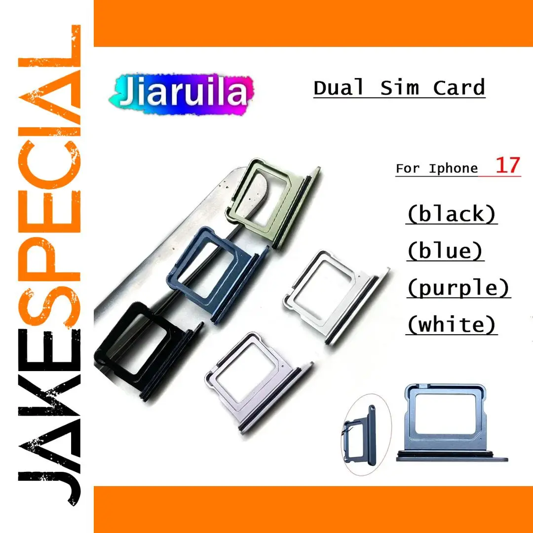 Dual SIM Trays for iPhone 17 (10 Pack) 1 Dual SIM Trays for iPhone 17 (10 Pack)