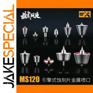 Precision Metal Nozzles Set for Model Building