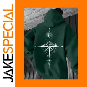 Galaxy Mountain Streetwear Hoodie for Men