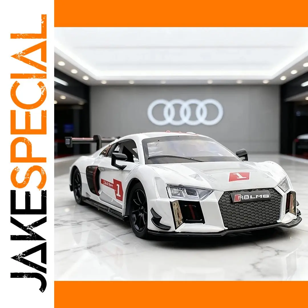 1:24 R8 LMS Die-Cast Model Car 1 1:24 R8 LMS Die-Cast Model Car