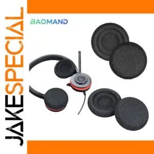 Black Replacement Ear Pads for Jabra Headphones