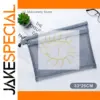 Transparent Mesh Zipper Bag for Daily Use