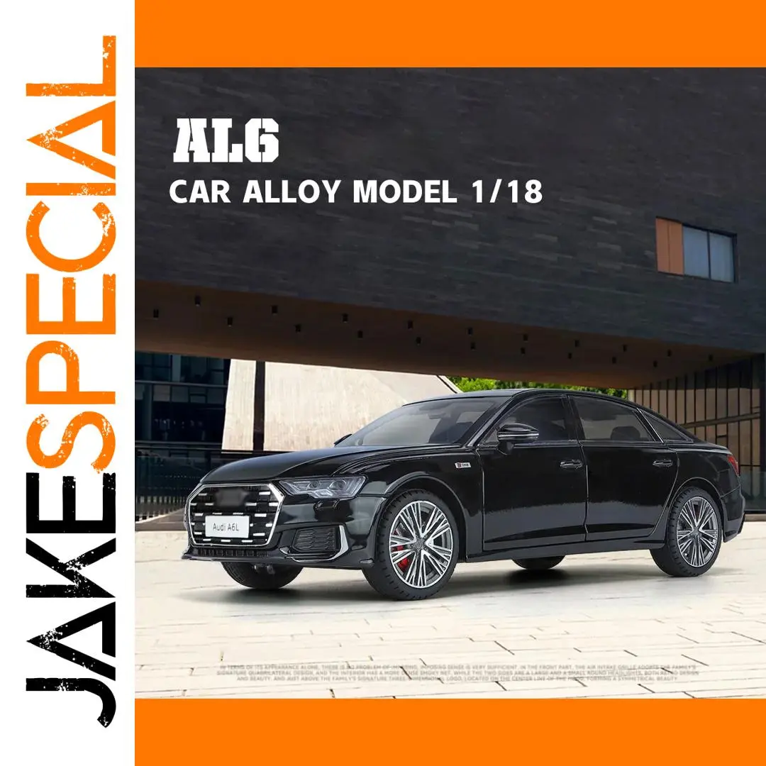 1:18 Scale Black Luxury Sedan Model 1 1:18 Scale Black Luxury Sedan Model