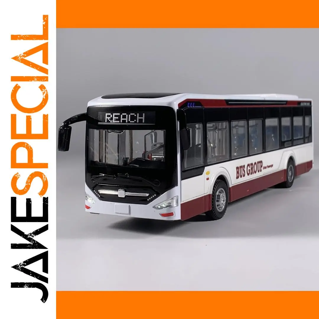 Modern City Bus Diecast Model 1:42 Scale 1 Modern City Bus Diecast Model 1:42 Scale