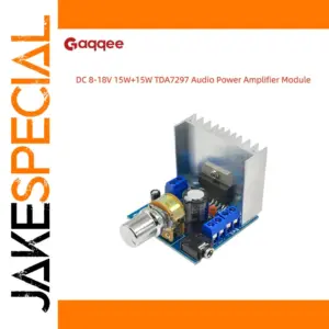 Stereo Audio Amplifier Module 15W 8-18V