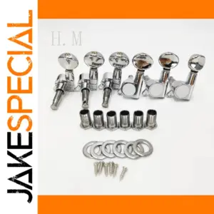 Locking Guitar Tuning Peg Set for Electric & Acoustic