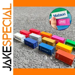 Vibrant HO Scale Cargo Shipping Container