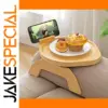 Eco-Friendly Pine Wood Sofa Arm Tray 25x25x12.5cm