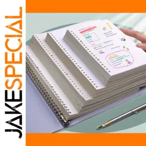 Versatile Loose-Leaf Paper Refill 60 Sheets
