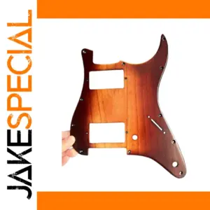 Spalted Maple HH Guitar Pickguard